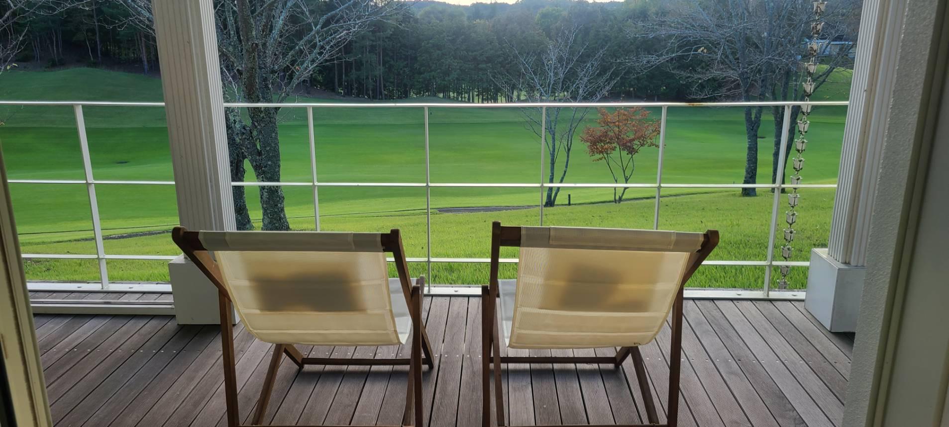 秋晴れ⛳️ゴルフ